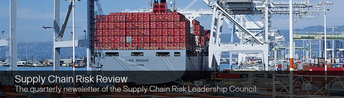 Supply Chain Risk Newsletter Supply Chain Risk Newsletter